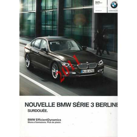 Brochure BMW Série 3 Berline (2011) Français | BMW083 - Ref: 1 11 003 231 20 2/11 VB |