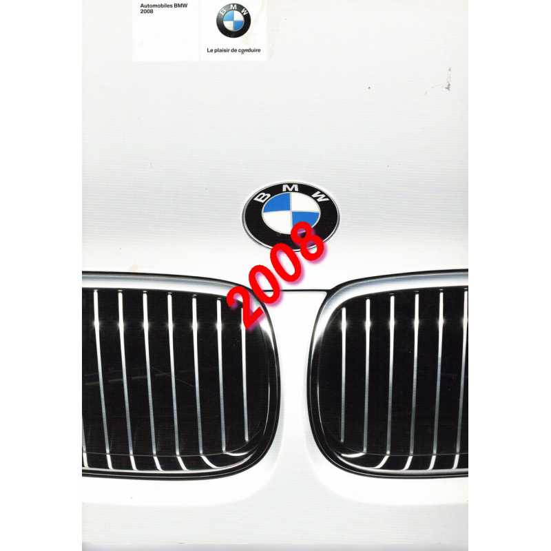 Catalogue BMW Gamme 2008 (Français) | BMW 089 - Ref: 8 11 015 004 30 1/08 VZ |