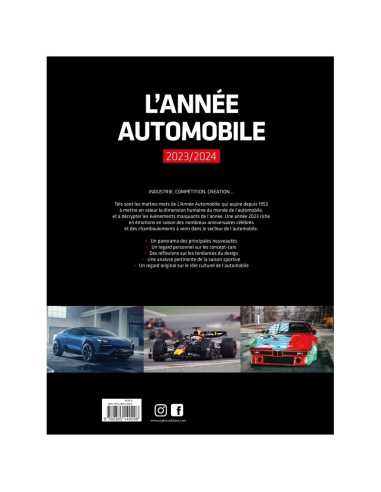 ANNEE AUTOMOBILE N°71 2023/2024 | 9782385140298 |