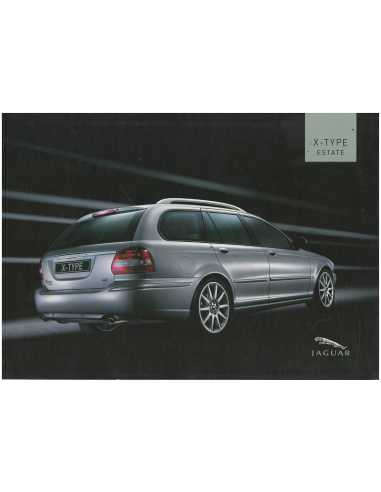 Brochure JAGUAR X-type ESTATE (2003) En Français | JAG09 |