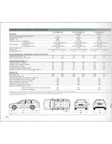 Brochure JAGUAR X-type ESTATE (2003) En Français | JAG09 |