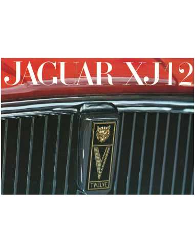 Dépliant JAGUAR XJ12 (1972) En Français | JAG12 |