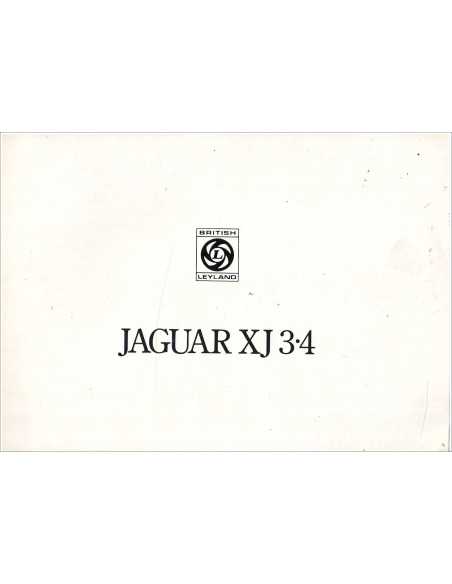Brochure JAGUAR XJ 3.4 (Français) | JAG14 |