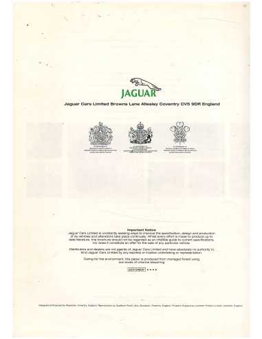 Catalogue JAGUAR Gamme 1994 (En Français) | JAG20 |
