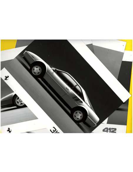 Brochure Ferrari 447/86 1.5M/9/86 - Rapports d'entreprise 1986 (Français) | Brochure Ferrari 010 - 1.5M/9/86 |