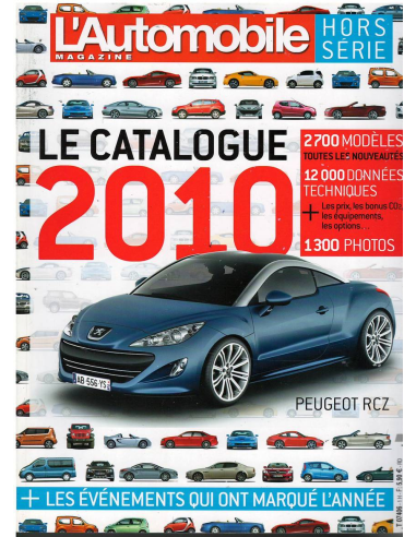 Le Catalogue 2010 L'Automobile Magazine | Automobile Cat 2010 |