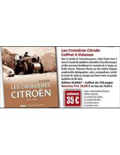 Les croisières Citroën (Coffret 4 vols) De Ariane Audouin-Dubreuil | 9782723473279 | 2