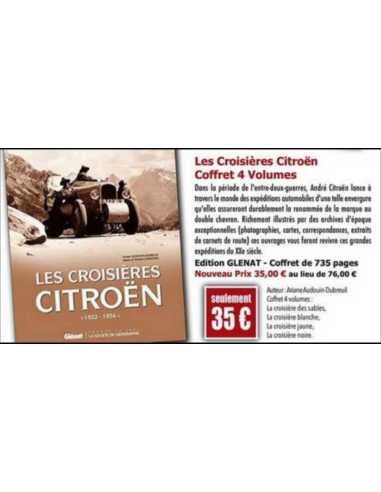 Les croisières Citroën (Coffret 4 vols) De Ariane Audouin-Dubreuil | 9782723473279 |