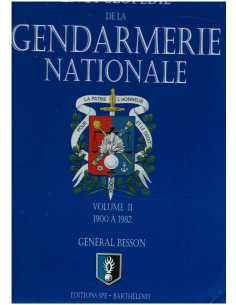 Gendarmerie Nationale Tome 2, De 1900 à 1982 | 9782912838292-OCCASION |