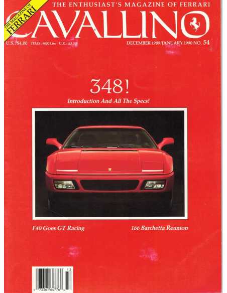 Cavallino Magazine issue 54 - Ferrari 348 | Cavallino 54 |
