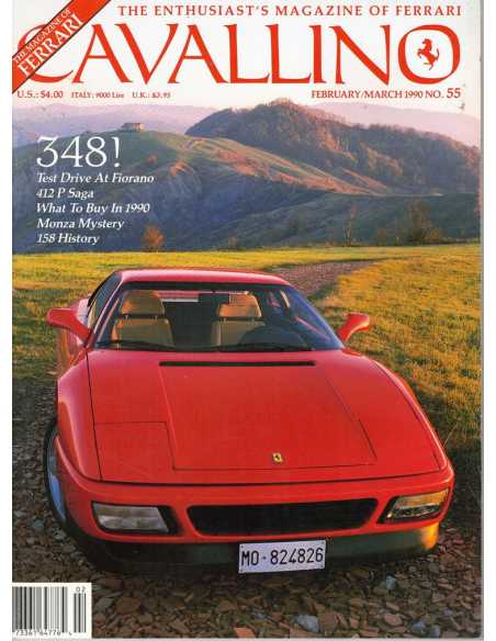 Cavallino Magazine issue 55 - Ferrari 348 - 412P | Cavallino 55 |