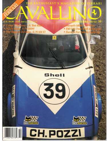 Cavallino Magazine issue 59 - Ferrari 312 F1, s/n 0009 | Cavallino 59 |