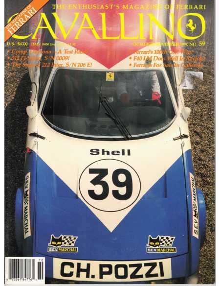 Cavallino Magazine issue 59 - Ferrari 312 F1, s/n 0009 | Cavallino 59 |