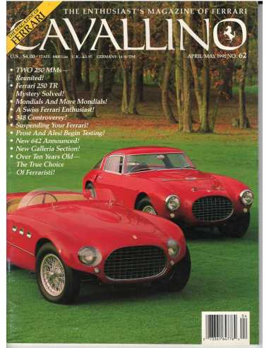 Cavallino Magazine issue 62 - Ferrari 348 | Cavallino 62 |