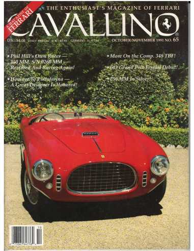 Cavallino Magazine issue 65 - 348 TBF, 250 LM, 250 MM | Cavallino 65 |