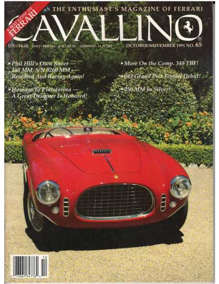 Cavallino Magazine issue 65 - 348 TBF, 250 LM, 250 MM | Cavallino 65 |