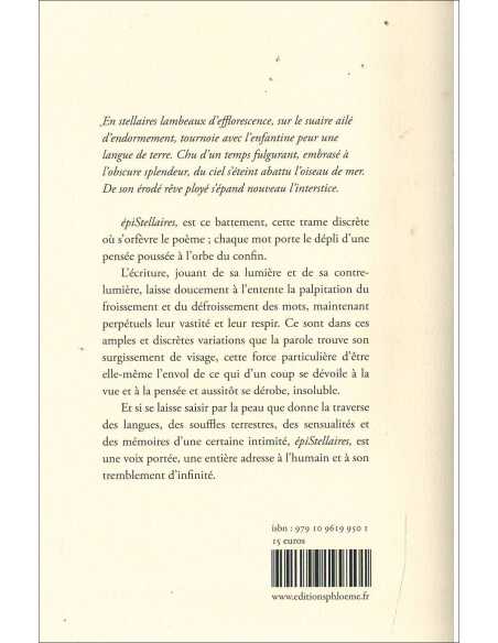 Livre épiStellaires, De Pierre Ech-Ardour 9791096199501