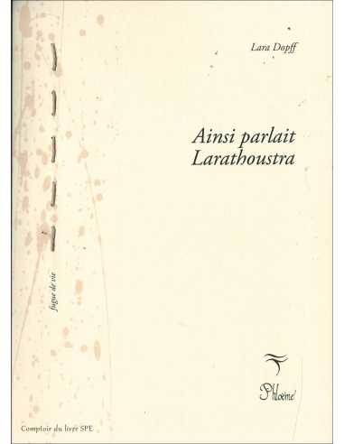 Livre Ainsi parlait Larathoustra & Ainsi vivait Yvan bouche d'or 9791096199419