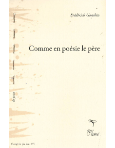 Livre Comme en poésie le père De Frédérick Gambin 9791096199280