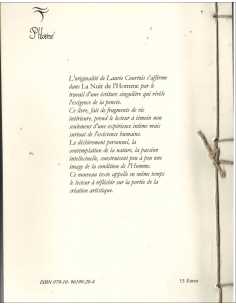 Livre La nuit de l'Homme De Laurie Courtois 9791096199204 2