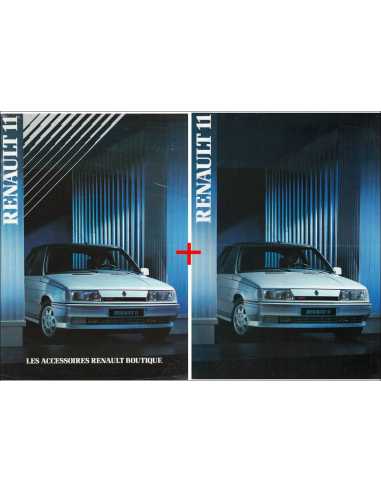 Brochure Renault 11 (1986) + Brochures Accessoires | REN11 |