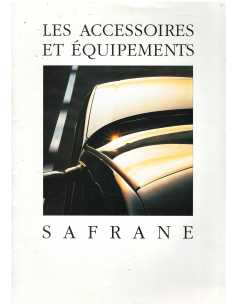 Catalogue Renault Safrane Accessoires et équipements (1992) | REN11 |