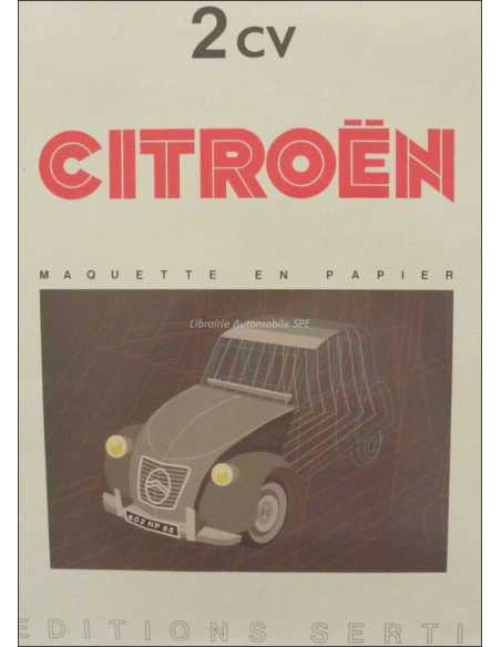 Maquette en papier - Traction Avant CITROEN (1/12°) | Maquette Traction |