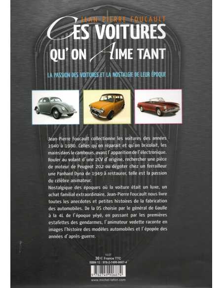 Ces voitures qu'on aime tant De Jean-Pierre Foucault | 9782749906874 |