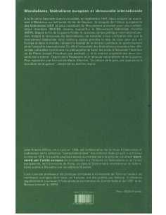 Mondialisme, fédéralisme européen et démocratie internationale | 9782857921066 | 2