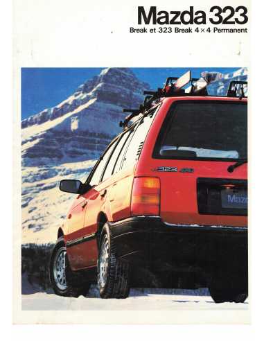 Catalogue MAZDA 323 Break (Français) 1990 | MAZ04 |