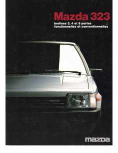 Catalogue MAZDA 323 FL Berlines (Français) 1982 | MAZ08 |