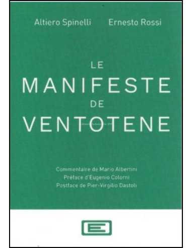 Le manisfeste de Ventotene : Pour une Europe libre et unie | 9782491429171 |