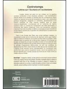 lettres sur l'Occitanie et l'occitanisme de Gérard Tautil | 9782491429164 | 2