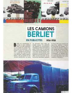 Les Camions Berliet en Publicités 1956-1958 | 9791038011588 | 2