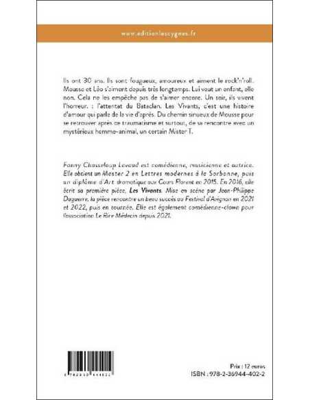 Les vivants De Fanny Chasseloup Lavaud Ed. les Cygnes | 9782369444022 |