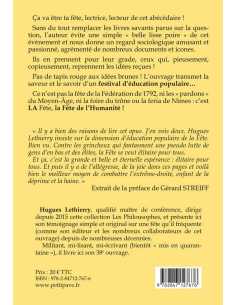 Ma fête de l'Huma : mes humanités du dimanche ! Ed. Petit Pavé | 9782847127676 | 2