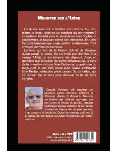 Meurtre sur l'Isère : eaux troubles De Claude Ferrieux Ed. Petit pavé | 9782847127652 | 2