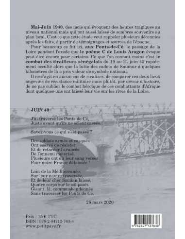 Exode et Résistance aux Ponts-de-Cé -mai-juin 1940 Ed. Petit Pavé | 9782847127638 |