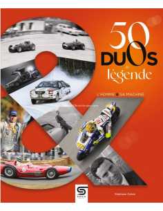 50 duos de légende - L'homme & sa machine | 9782385140489 | 2