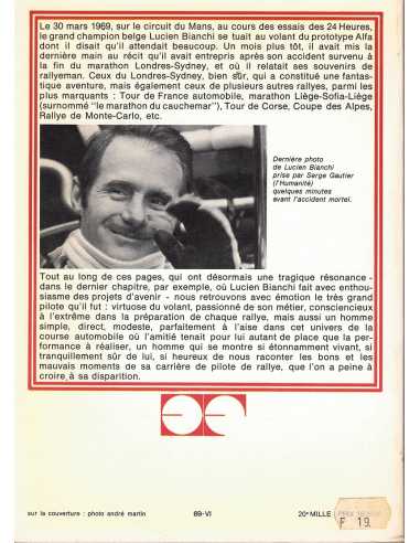 LUCIEN BIANCHI - Mes rallyes | BIANCHI |