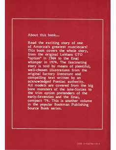 Pontiac GTO - A Source Book | 9780934780032 | 2