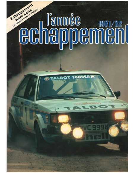 L'année échappement 1981-1982 - Hors série N°2 (Couv. Souple) | 2865190146 |