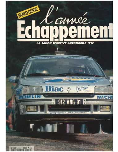 L'année échappement 1992-1993 - Hors série N°13 (Couv. Souple) | échappement 1992 |