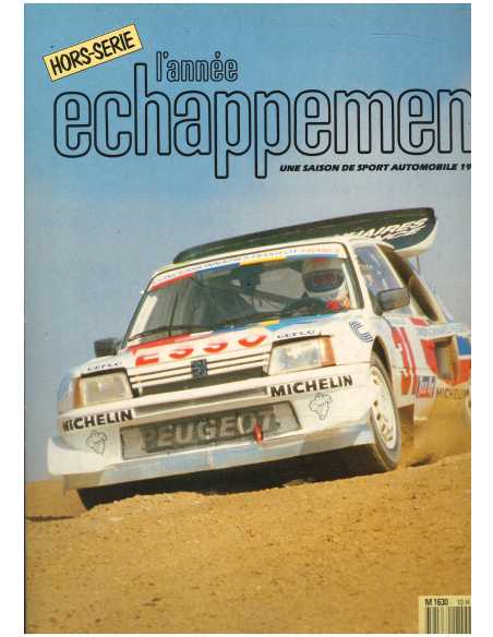 L'année échappement 1988-1989 - Hors série N°9 (Couv. Souple) | échappement 1988 |