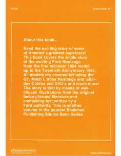 Ford Mustang - A Source Book | 9780934780414 | 2