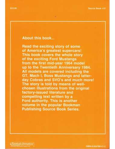 Ford Mustang - A Source Book | 9780934780414 |