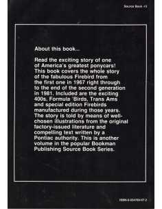 Pontiac Firebird - A Source Book | 9780934780070 | 2