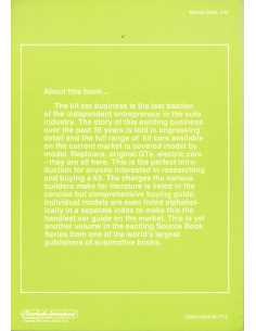 Kit Cars - A Source Book (Replicars,Electric cars) | 9780934780773 | 2