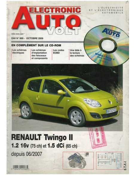 Revue Technique Electrique Renault Twingo II Depuis 06/2007 | AUTO VOLT 869 |