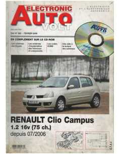Revue Technique Electrique Renault Clio Campus Depuis 07/2006 | AUTO VOLT 862 |